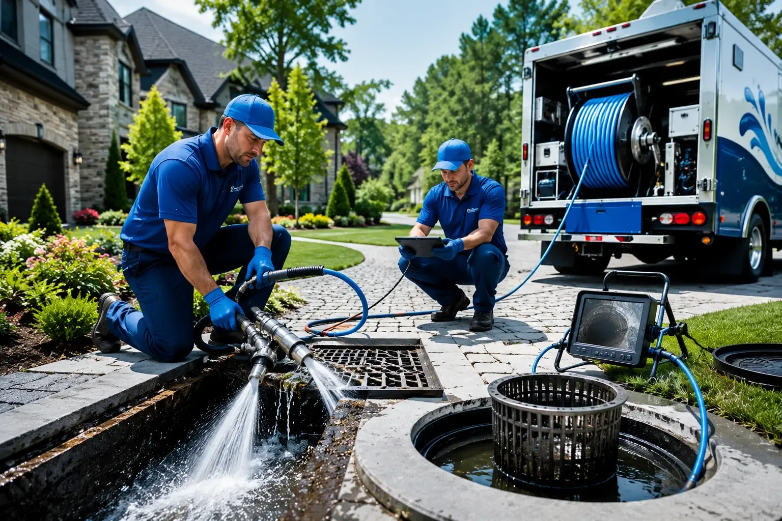 Local outdoor drain cleaning professionals in Falmouth, MI
